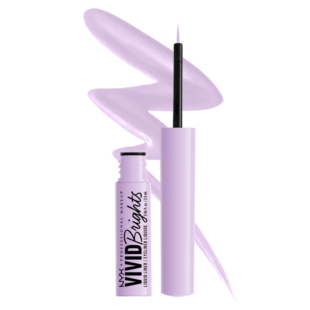 NYX Vivid Brights Matte Liquid Eyeliner – Lilac Link – NEW in Box